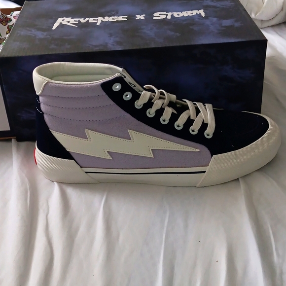 Revenge Storm sneakers Lilac and dark navy. NWT - Picture 1 of 7